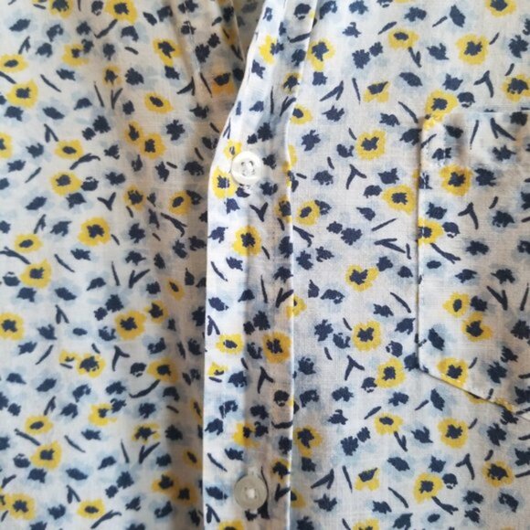 Frank & Eileen - Relaxed Button-Up Shirt – Casual Cotton – Medium – Floral - Picture 4 of 10